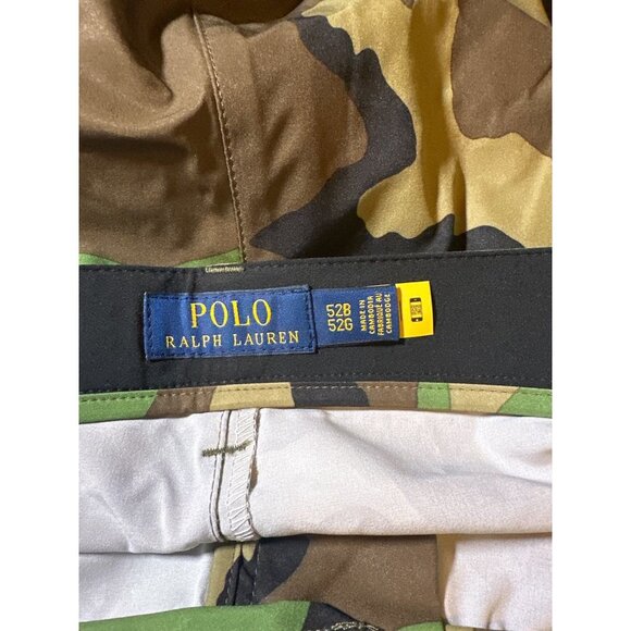 Polo Ralph Lauren Green Camo Performance All Day Beach Shorts, Size 52B, NWT - Picture 9 of 9